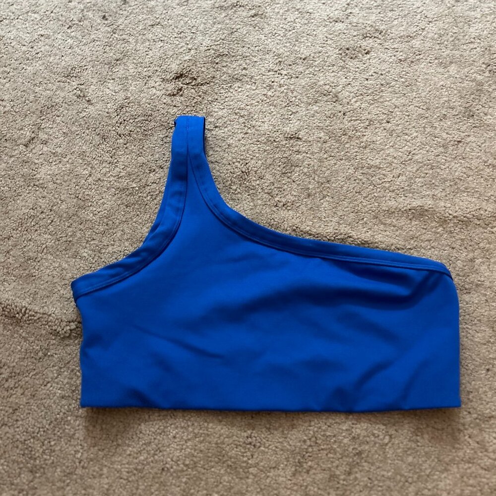 Target royal blue sports bra in size M